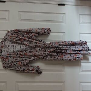 Vera Bradley Gray Dog Park Robe L-XL